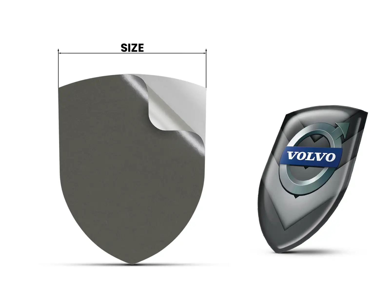Volvo Vinilo Auto Máximo Estilo Resistente Pro Rendimiento